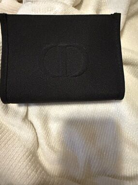 Dior beauty clutch black